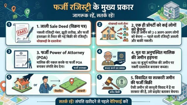 Farji Registry Ke Prakar