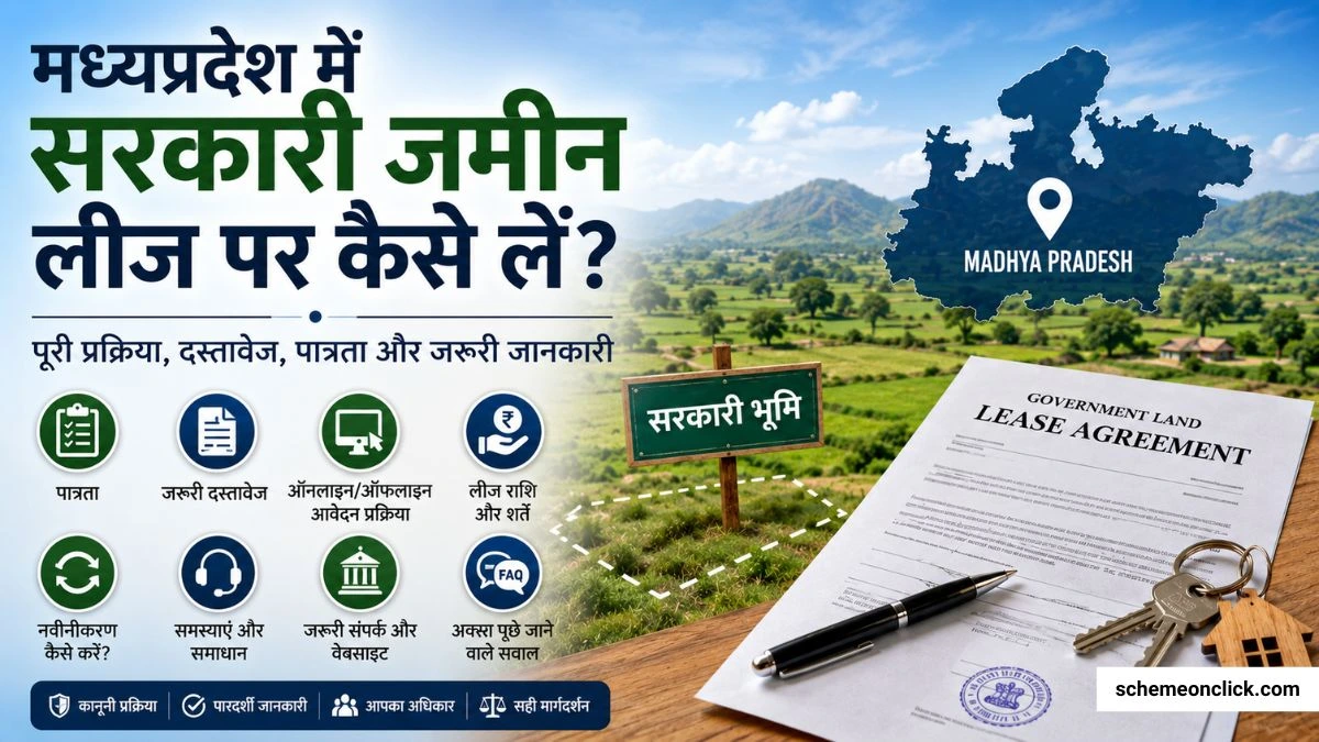 MP Sarkari Jamin Lease pe le