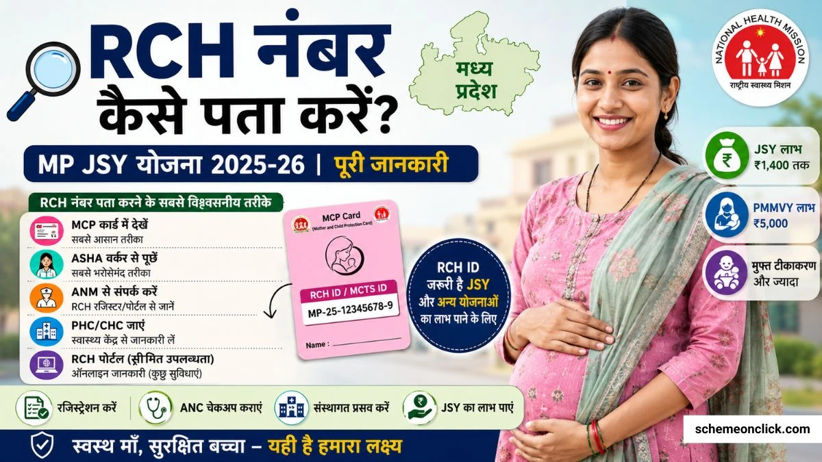 RCH Number Pata kare