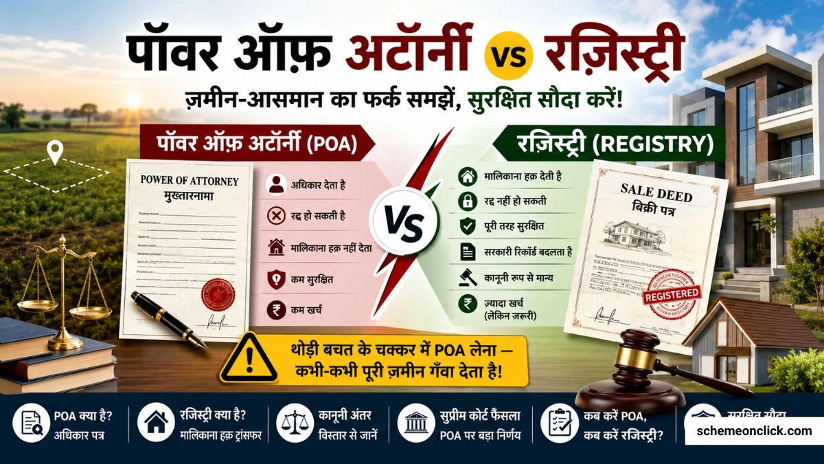 Power of Attorney and Registry Difference