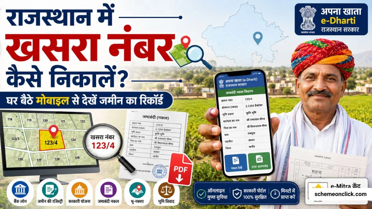 Rajasthan Khasra Number Search