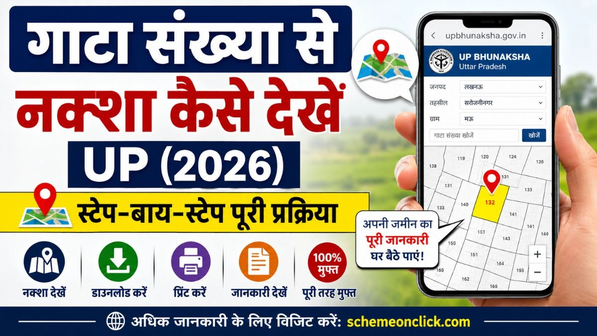 गाटा-संख्या-से-भू-नक्शा-कैसे-देखें-UP